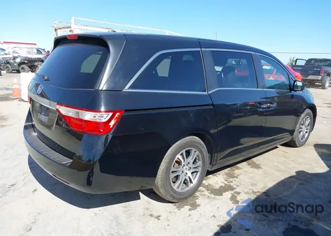 2013 Honda Odyssey Ex-L from USA, damaged, VIN 5FNRL5H69DB069538